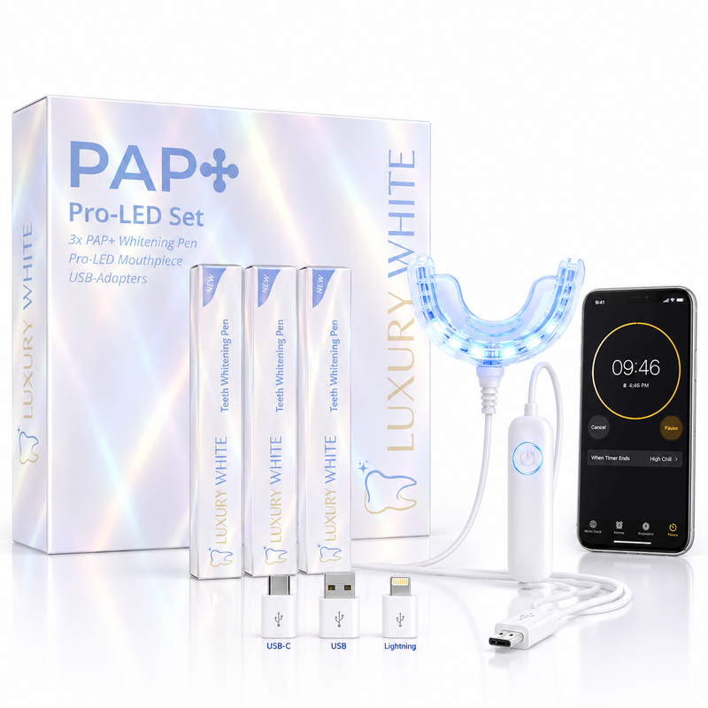 Luxury White Pro-LED Tandenbleek Set